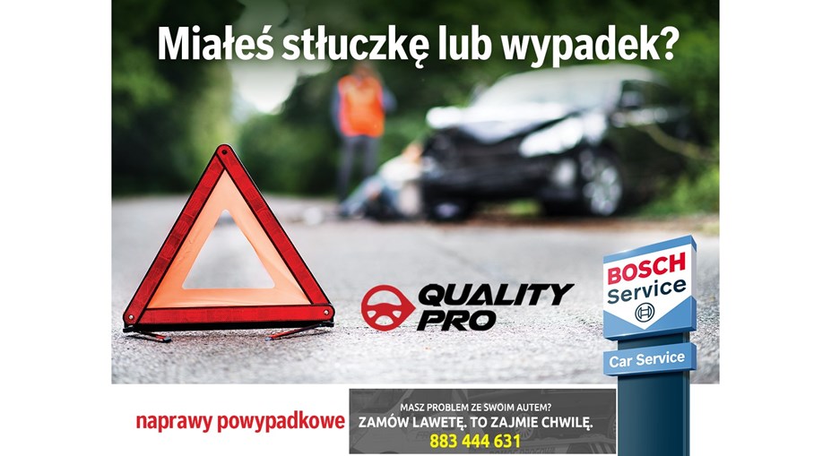 Naprawy powypadkowe i holowanie